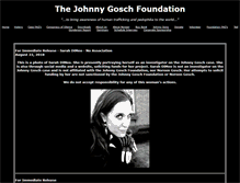 Tablet Screenshot of johnnygosch.com